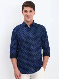 Allen Solly Men Slim Fit Opaque Printed Casual Shirt