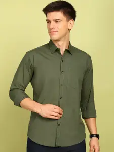 FUBAR Men Slim Fit Opaque Formal Shirt