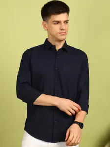 FUBAR Men Slim Fit Opaque Casual Shirt