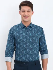 Allen Solly Men Slim Fit Opaque Printed Formal Shirt