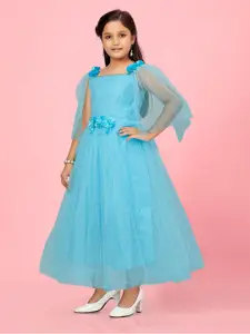 BAESD Embellished Net Maxi Dress