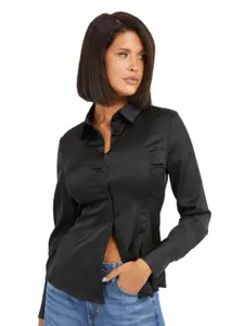 GUESS Women Opaque Casual Shirt