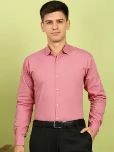 FUBAR Men Slim Fit Opaque Formal Shirt