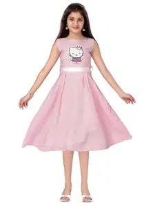 BAESD Print Fit & Flare Dress