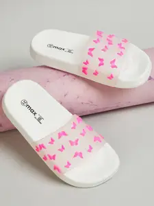 max Girls Self Design Sliders