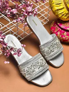 Anouk Women Embellished Open Toe Flats