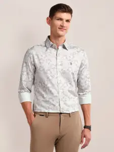 U.S. Polo Assn. Men Classic Floral Opaque Printed Casual Shirt