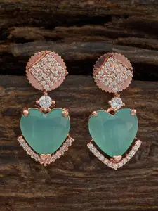 Kushal's Fashion Jewellery Embellished Bridal Gold-Plated Cubic Zirconia-Studded Ring