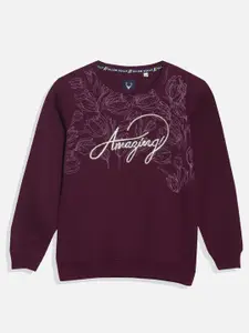 Allen Solly Junior Girls Printed Sweatshirt