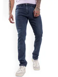 WROGN Men Comfort Slim Fit Mid-Rise Jeans