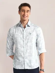 U.S. Polo Assn. Men Classic Opaque Printed Casual Shirt