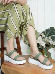 The Roadster Lifestyle Co Women Casual Platform Sandals