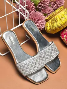 Anouk Women Embellished Open Toe Flats