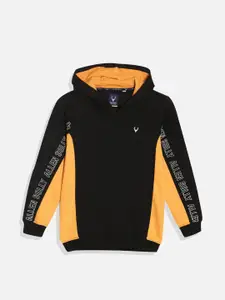 Allen Solly Junior Boys Printed Hooded Sweatshirt