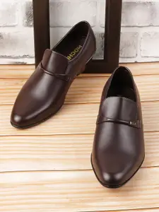 Mochi Men Leather Formal Slip-Ons