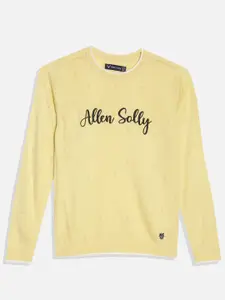 Allen Solly Junior Girls Embroidered Pullover with Embroidered Detail