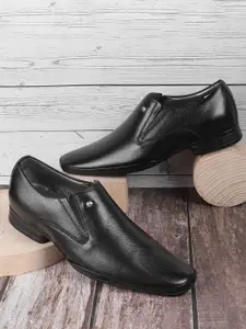 Mochi Men Leather Formal Slip On Shoes