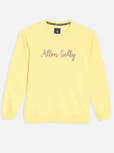 Allen Solly Junior Girls Printed Sweatshirt