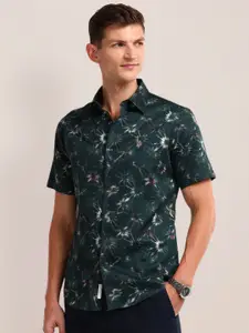 U.S. Polo Assn. Men Classic Floral Opaque Printed Casual Shirt