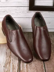 Mochi Men Formal Leather Slip-On Shoes