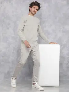 Crimsoune Club Men Checked Pullover