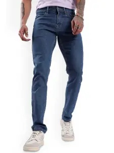 WROGN Men Comfort Mid-Rise Slim Fit Jeans