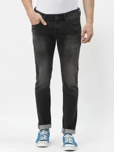 Pepe Jeans Men Tapered Fit Low-Rise Heavy Fade Stretchable Jeans
