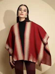 Global Republic Women Printed Shrug