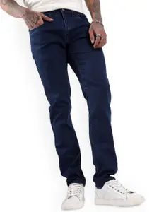 WROGN Men Comfort Slim Fit Mid-Rise Jeans