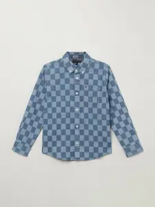 Tommy Hilfiger Boys Opaque Checked Casual Shirt