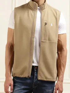Polo Ralph Lauren Men Double-Knit Zip-Through Vest