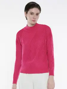 RAREISM Women Ribbed Pullover