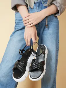 The Roadster Lifestyle Co Women Casual Platform Sandals