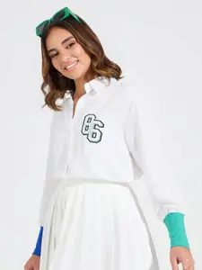 Styli Women Opaque Casual Shirt