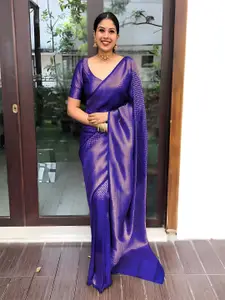 Anouk Woven Design Zari Kanjeevaram Saree