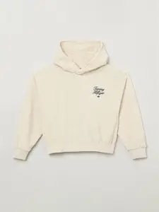 Tommy Hilfiger Girls Solid Hooded Sweatshirt