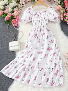 BAESD Floral Print Maxi Dress