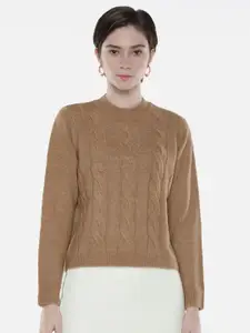 RAREISM Women Cable Knit Pullover