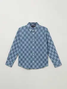 Tommy Hilfiger Boys Opaque Checked Casual Shirt