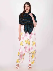 Anouk Women Embellished Self Design Scarf