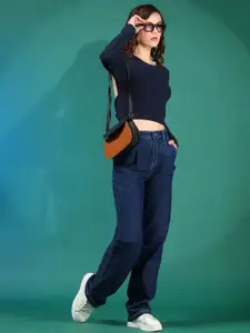 Kotty Women Solid Round Neck Top