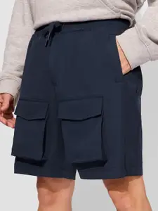 The Souled Store Men Mid-Rise Cargo Shorts