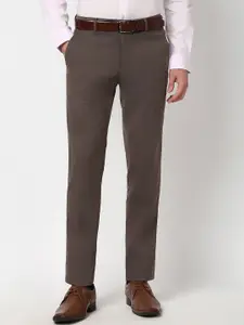 Peter England Men Striped Trousers