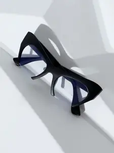 HAUTE SAUCE by  Campus Sutra HAUTE SAUCE by Campus Sutra Women Cateye Sunglasses with Polarised Lens AW24_HSSG2653