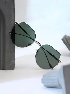 HAUTE SAUCE by  Campus Sutra HAUTE SAUCE by Campus Sutra Women Cateye Sunglasses with Polarised Lens