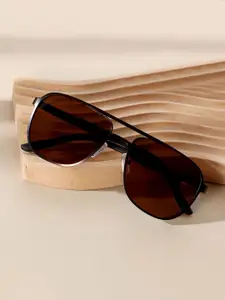 HAUTE SAUCE by  Campus Sutra HAUTE SAUCE by Campus Sutra Women Aviator Sunglasses with Polarised Lens