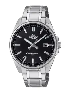 CASIO Men Dial & Stainless Steel Cuff Straps Analogue Watch ED618