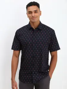 Allen Solly Men Spread Collar Conversational Printed Cotton Slim Fit Casual Shirt