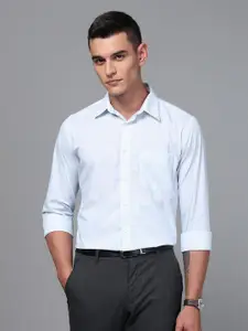 DON VINO Men Spread Collar Striped Cotton Slim Fit Formal Shirt