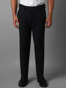 Louis Philippe Men Solid Slim Fit Trousers
